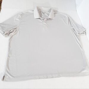 Untuckit Mens Pullover Shirt Short Sleeve Size XXL Light Gray